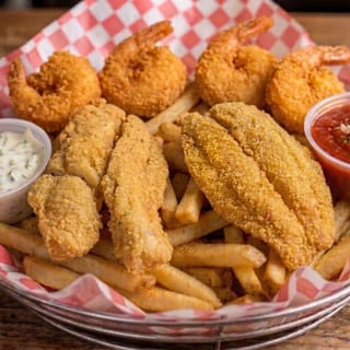2 Piece Catfish, 2 Piece Whiting, 4 Jumbo Shrimp