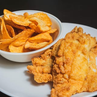 Fried Catfish Basket- 4 Piece