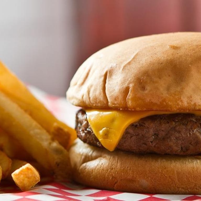 Indulge in Our Cheeseburger