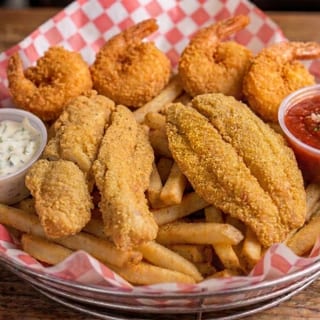 Fried Fish & Jumbo Shrimp Basket