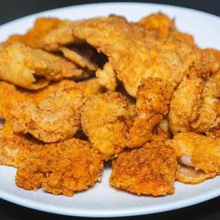 Fried Fish (4 piece) & Jumbo Shrimp (8 Pc) Basket